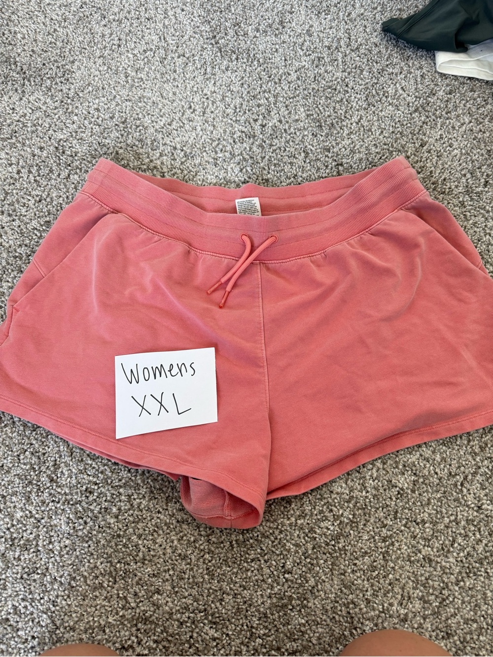 Women’s Pink/orange Drawstring Lounge Shorts